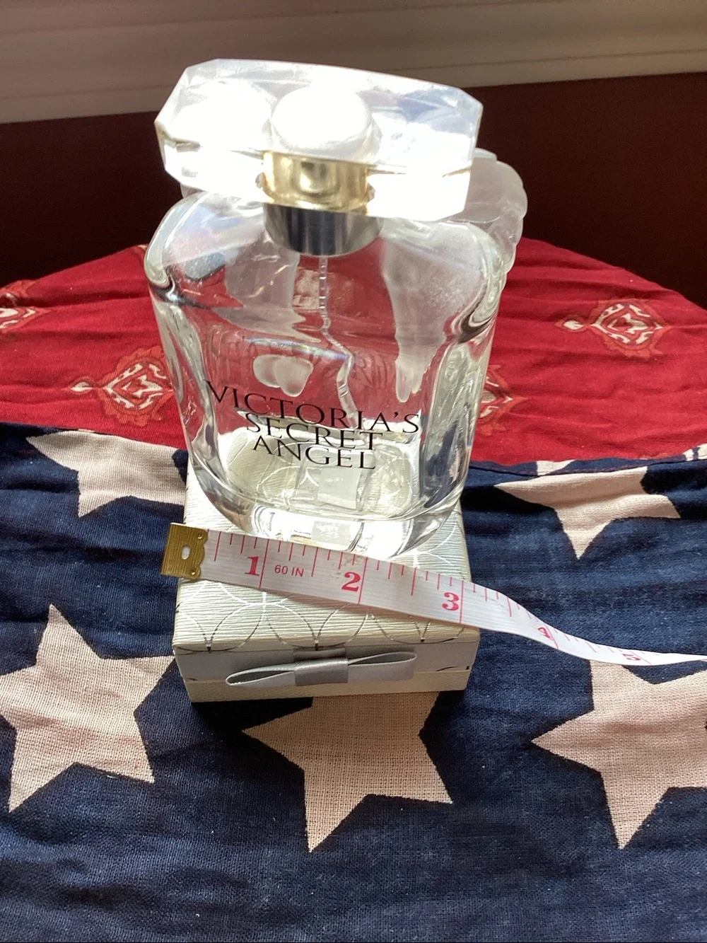 Victoria's Secret Angel Perfume - Clear Bottle with Gold Accent Empty Bottle - Picture 5 of 6